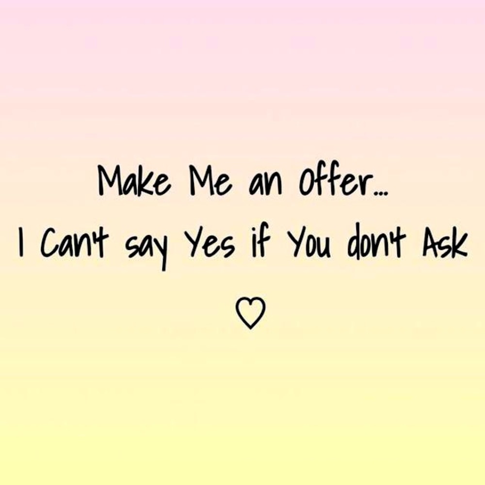 ✨💕 MAKE ME AN OFFER 💕✨